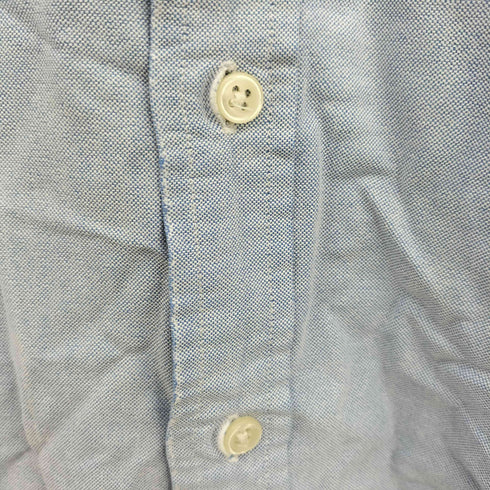 ラルフローレン RALPH LAUREN SLIM FIT ポニー刺繍 マチ付 ボタンダウンシャツ メンズ import:L
