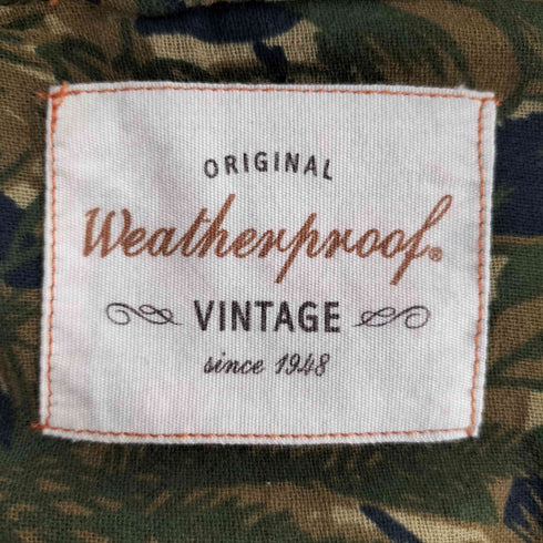 ウェザープルーフ WEATHERPROOF 総柄 レギュラーカラーシャツ メンズ import:XL