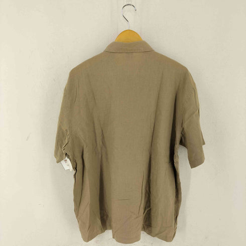 オールドネイビー OLD NAVY OLD リネンコットン レギュラーカラーシャツ メンズ import:L