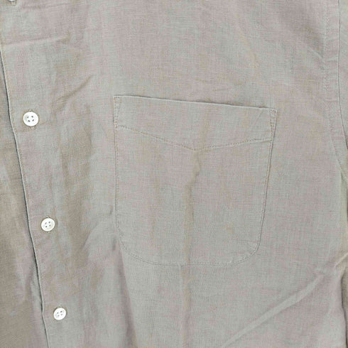 オールドネイビー OLD NAVY OLD リネンコットン レギュラーカラーシャツ メンズ import:L