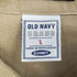オールドネイビー OLD NAVY OLD リネンコットン レギュラーカラーシャツ メンズ import:L