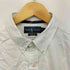 ラルフローレン RALPH LAUREN SLIM FIT ポニー刺繍 マチ付 ボタンダウンシャツ メンズ import:L