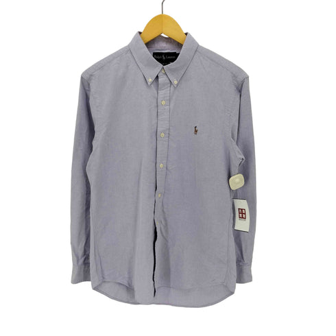 ラルフローレン RALPH LAUREN SLIM FIT ポニー刺繍 ボタンダウンシャツ メンズ import:L