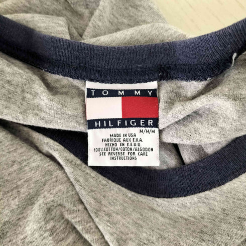 トミーヒルフィガー TOMMY HILFIGER ロゴプリントTシャツ メンズ import:M