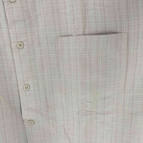 MILANO BAY レーヨンポリ レギュラーカラーシャツ メンズ import:XL