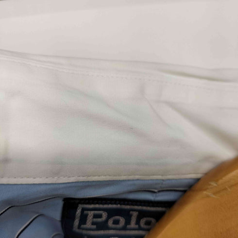 ポロバイラルフローレン Polo by RALPH LAUREN CLUB CUSTOM FIT 丸襟 ストライプシャツ クレリック メンズ import:M