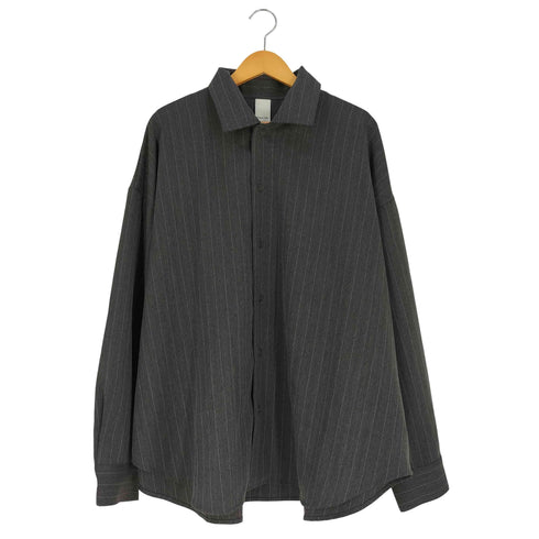 キャスパージョン CASPER JOHN Imitation wool huge shirts イミテーションウールヒュージシャツ メンズ JPN:L