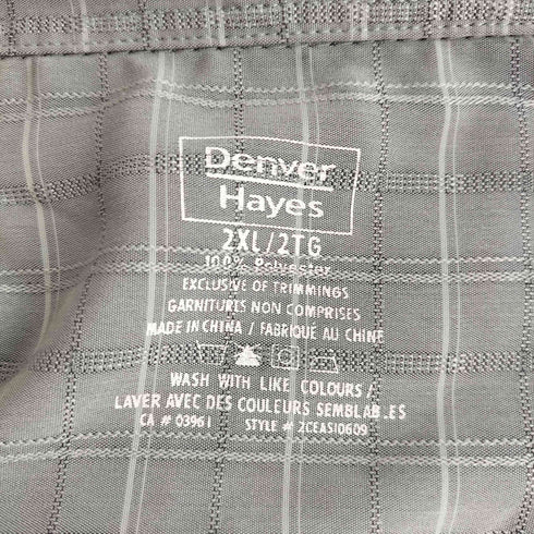 DANVER HAYES レギュラーカラーシャツ メンズ 2XL
