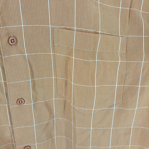 ハバネラ HAVANERA チェック レギュラーカラーシャツ メンズ import:XL