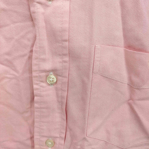 ラグビーラルフローレン Rugby Ralph Lauren マチ付 クレリック ボタンダウンシャツ メンズ import:M