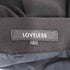 ラブレス LOVELESS 2タック ワイドテーパードパンツ メンズ L