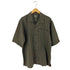 BLACKHAWK WARRIORWEAR シアサッカー チェック オープンカラーシャツ メンズ import:L