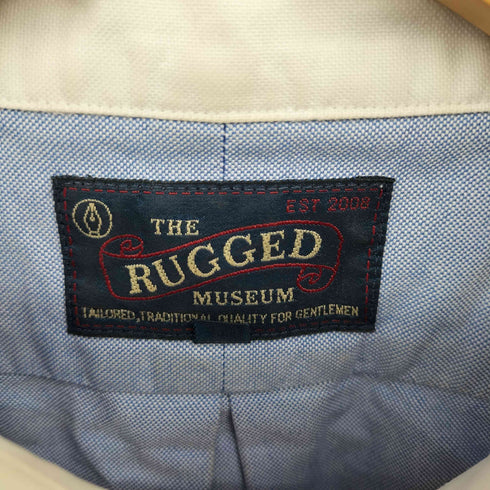 ラギッド ミュージアム THE RUGGED MUSEUM クレリック ボタンダウンシャツ メンズ L