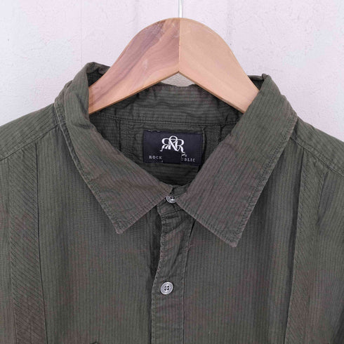 ROCK&REPUBLIC レギュラーカラーシャツ メンズ import:XL