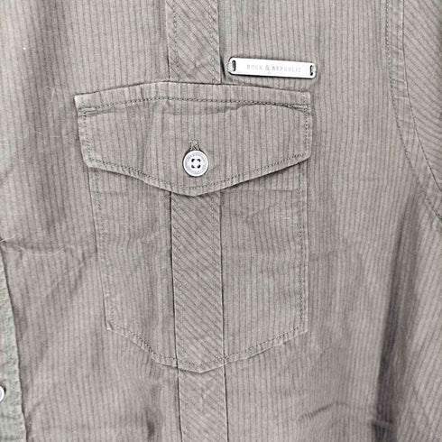 ROCK&REPUBLIC レギュラーカラーシャツ メンズ import:XL