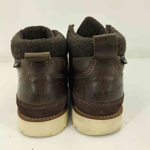 バンズ VANS ARAMAMENT MOC V3236BPW ブラウン ハイカットスニーカー モカシンブーツ メンズ JPN:28
