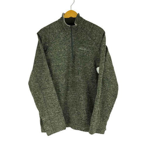 エディーバウアー Eddie Bauer ハーフジップニット メンズ JPN:L
