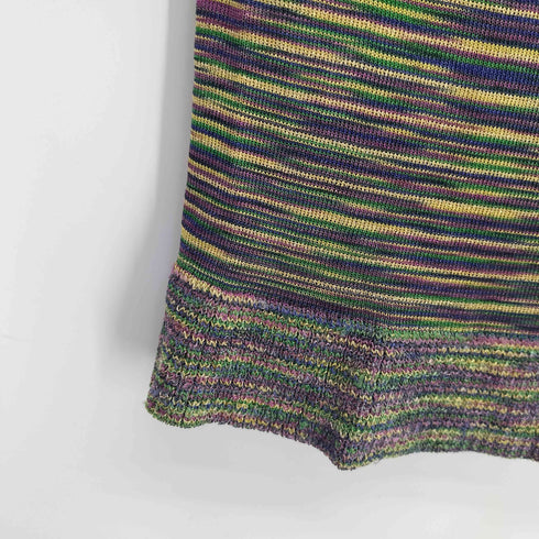 ミッソーニ MISSONI マルチカラー ニットタイトスカート レディース