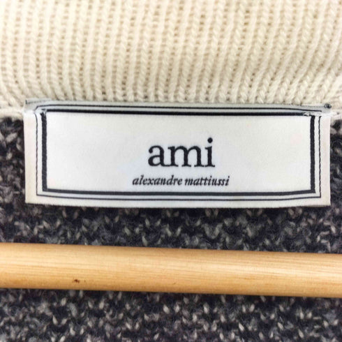 アミアレクサンドルマテュッシ AMI ALEXANDRE MATTIUSSI チェック ニットカーディガン メンズ