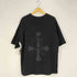 エージェムナイン AGEM/9 メッシュレイヤード ラインストーン半袖Tシャツ メンズ FREE