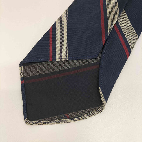 ダブルアールエルラルフローレン RRL RALPH LAUREN シルク100 ストライプネクタイ メンズ