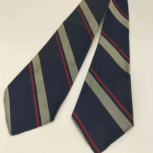 ダブルアールエルラルフローレン RRL RALPH LAUREN シルク100 ストライプネクタイ メンズ