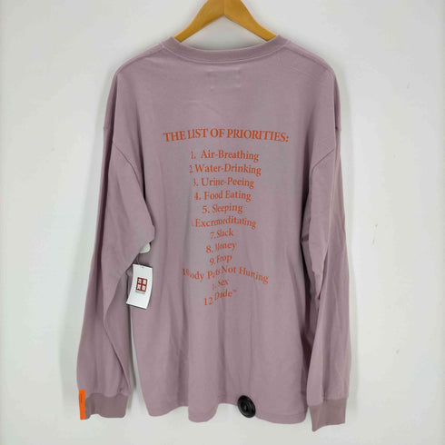ブラック ウィドゥ BLACKWEIRDOS middle finger man l/s メンズ JPN:L