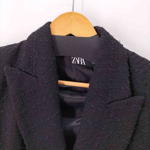 ザラ ZARA 金ボタン ダブルテーラードジャケット レディース import:M
