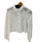 ザラ ZARA レースデザイン L/S シャツ レディース import:M