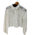 ザラ ZARA レースデザイン L/S シャツ レディース import:M