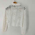 ザラ ZARA レースデザイン L/S シャツ レディース import:M
