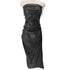 ザラ ZARA フェイクレザーデザインワンピース レディース import:S