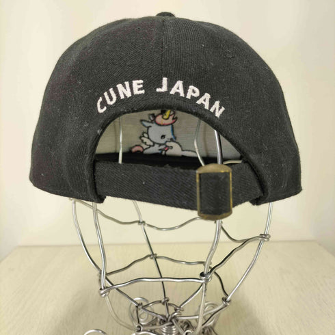 キューン CUNE BBキャップ ウサギがいる 6パネル ベースボール キャップ メンズ ONE SIZE