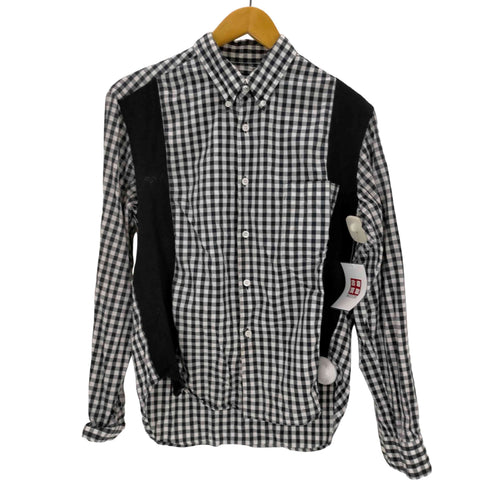 コムデギャルソンオム COMME des GARCONS HOMME AD2007 サイド切替チェックシャツ メンズ SS