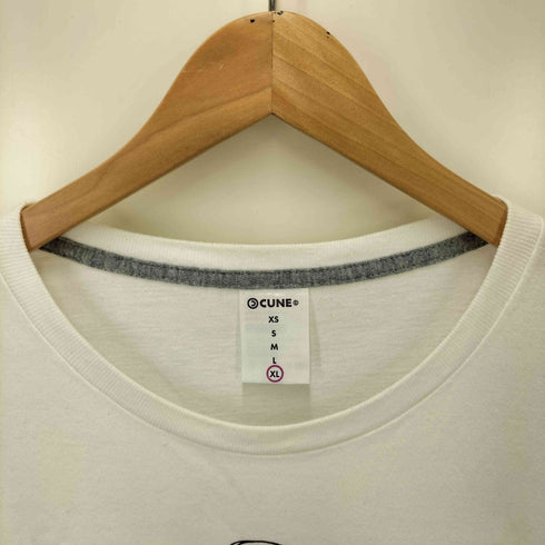 キューン CUNE S/S TEE 女の子 グラフィック プリント S/S クルーネック Tシャツ メンズ JPN:XL