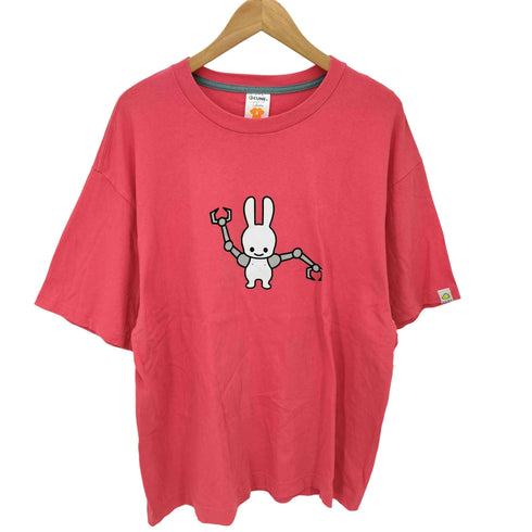 キューン CUNE S/S TEE ウサギ グラフィック プリント S/S クルーネック Tシャツ メンズ JPN:XL