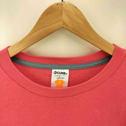 キューン CUNE S/S TEE ウサギ グラフィック プリント S/S クルーネック Tシャツ メンズ JPN:XL