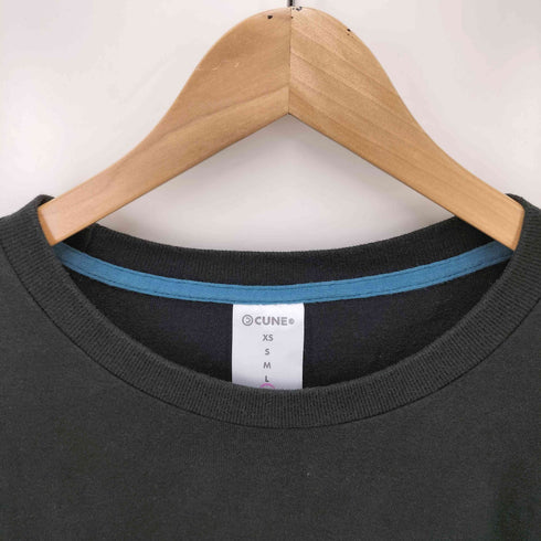キューン CUNE S/S TEE ワニ グラフィック プリント S/S クルーネック Tシャツ メンズ JPN:XL