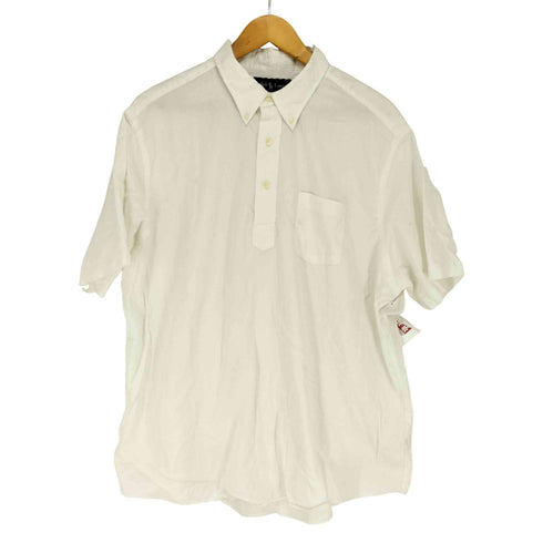 ラルフローレン RALPH LAUREN jay p/o shirt white メンズ