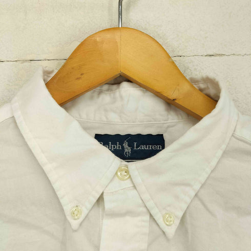 ラルフローレン RALPH LAUREN jay p/o shirt white メンズ