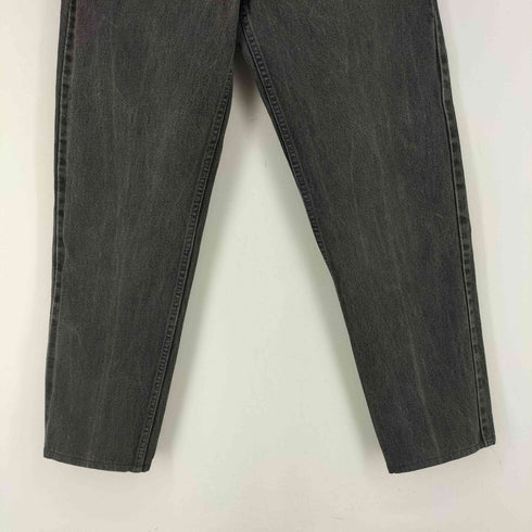 リーバイス Levis 550後染めブラックデニムパンツ 977刻印 オレンジタブ メンズ 32/34