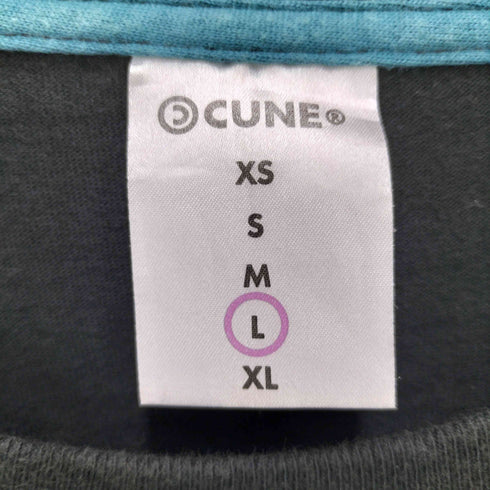 キューン CUNE S/S TEE ウサギ ビールジョッキ グラフィック プリント S/S クルーネック Tシャツ メンズ JPN:L