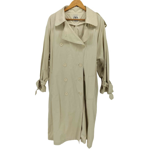 ザラ ZARA トレンチコート スプリングコート レディース import:XL