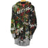 ヴィヴィアンウエストウッドレッドレーベル Vivienne Westwood RED LABEL FREEDOM FIGHTER FLOWER 総柄プリントオーバーサイズパーカー メンズ 00