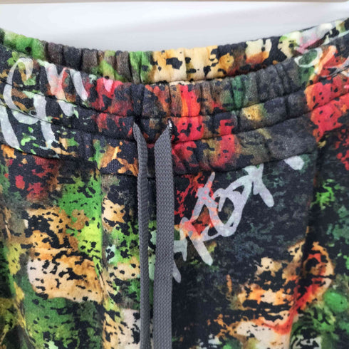 ヴィヴィアンウエストウッドレッドレーベル Vivienne Westwood RED LABEL FREEDOM FIGHTER FLOWER 総柄プリントスウェットパンツ メンズ 00