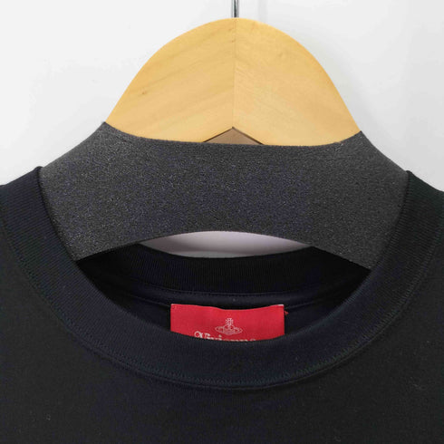 ヴィヴィアンウエストウッドレッドレーベル Vivienne Westwood RED LABEL オーブ刺繍 異素材切替S/Sワンピース レディース 00