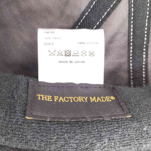 HEADS × THE FACTORY MADE MELTON BIG CASQUETTE レディース