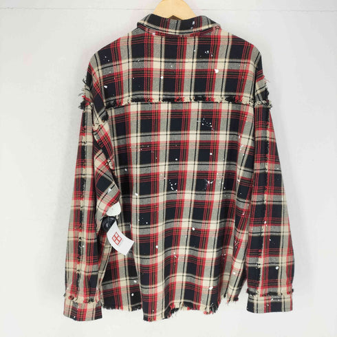 ダンケシェーン Danke Schon 23AW COTTON VIYELLA CHECK SHIRT メンズ FREE