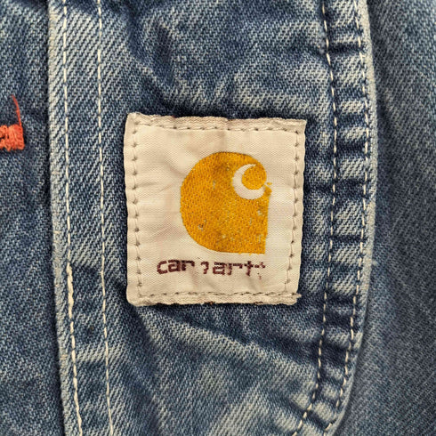 カーハート Carhartt デニムオーバーオール メンズ