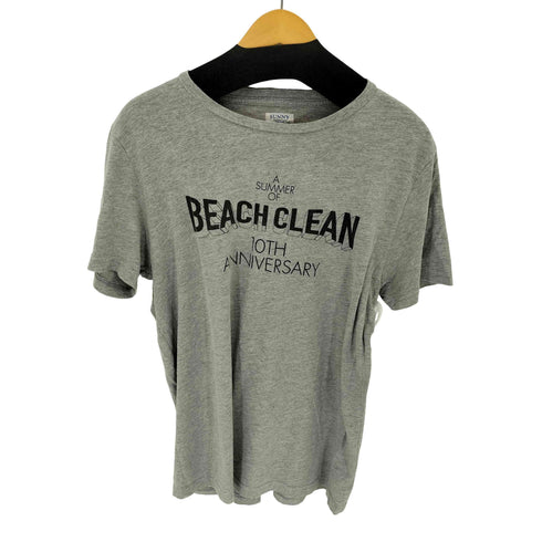 サニースポーツ SUNNY SPORTS USA製 フロントプリント クルーネックTシャツ メンズ import:L